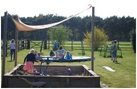 Speelveldje op de camping